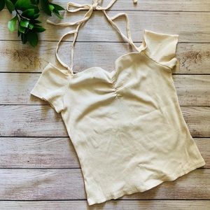 Kimchi Blue Cold Shoulder Top